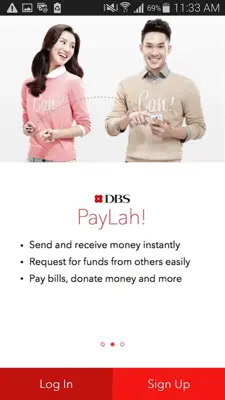 DBS PayLah! android App screenshot 6